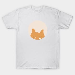 Ginger Cat Face T-Shirt